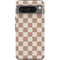 Neutral Checkered Google Pixel 8 Pro Impact Case